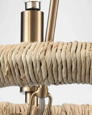 Arabela Lighting Cabana 52" 12-Light Chandelier | Thumbnail 4 Arabela Lighting Cabana 52" 12-Light Chandelier | Thumbnail 4