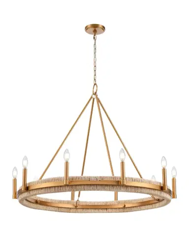 Arabela Lighting Manila 41" 10-Light Chandelier | Thumbnail 1