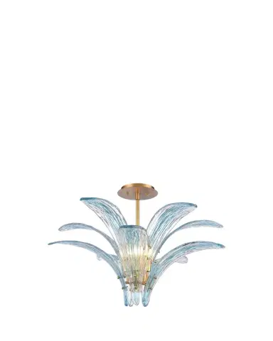 Arabela Lighting Fiore 33" 5-Light Semi-Flush Mount | Thumbnail 1 Arabela Lighting Fiore 33" 5-Light Semi-Flush Mount | Thumbnail 1