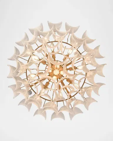Arabela Lighting Chateau 31" 13-Light Chandelier | Thumbnail 4 Arabela Lighting Chateau 31" 13-Light Chandelier | Thumbnail 4