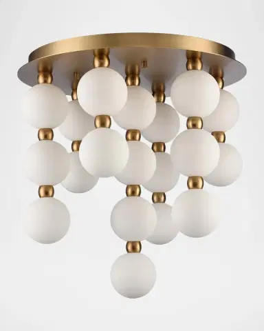 Arabela Lighting Mod 21" 19-Light LED Semi-Flush Mount | Thumbnail 2 Arabela Lighting Mod 21" 19-Light LED Semi-Flush Mount | Thumbnail 2