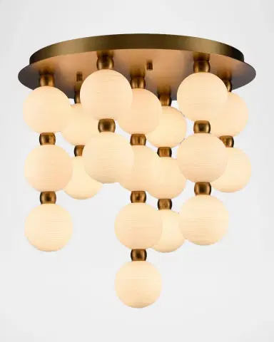 Arabela Lighting Mod 21" 19-Light LED Semi-Flush Mount | Thumbnail 3 Arabela Lighting Mod 21" 19-Light LED Semi-Flush Mount | Thumbnail 3