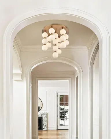 Arabela Lighting Mod 21" 19-Light LED Semi-Flush Mount | Thumbnail 4 Arabela Lighting Mod 21" 19-Light LED Semi-Flush Mount | Thumbnail 4