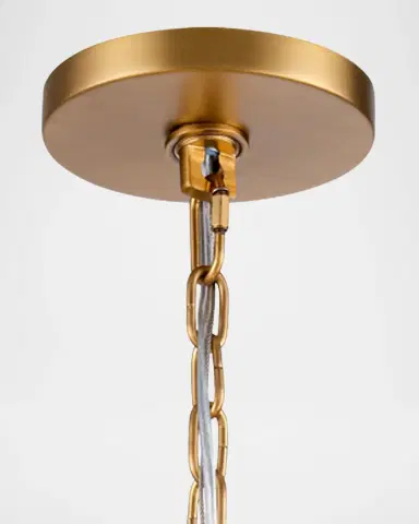 Arabela Lighting Icicles 30" 8-Light Chandelier | Thumbnail 3 Arabela Lighting Icicles 30" 8-Light Chandelier | Thumbnail 3