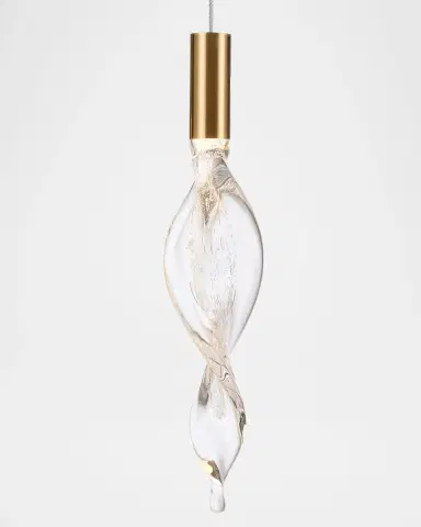 Arabela Lighting Aurora 50" 14-Light LED Linear Chandelier | Thumbnail 2 Arabela Lighting Aurora 50" 14-Light LED Linear Chandelier | Thumbnail 2