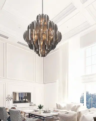Arabela Lighting Chateau 31" 20-Light Chandelier | Thumbnail 3