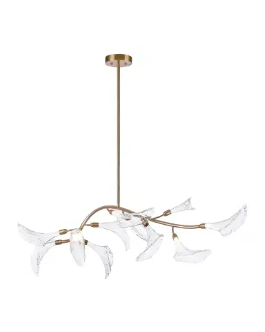 Arabela Lighting Calla 60" 11-Light LED Linear Chandelier | Thumbnail 1 Arabela Lighting Calla 60" 11-Light LED Linear Chandelier | Thumbnail 1