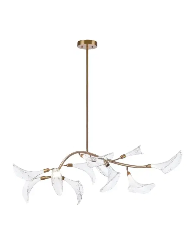 Arabela Lighting Calla 60" 11-Light LED Linear Chandelier
