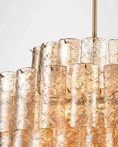 Arabela Lighting Fire and Ice 37" 21-Light Chandelier | Thumbnail 3 Arabela Lighting Fire and Ice 37" 21-Light Chandelier | Thumbnail 3