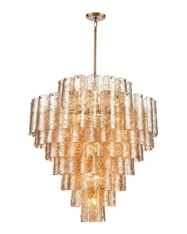 Arabela Lighting Fire and Ice 37" 21-Light Chandelier | Thumbnail 1 Arabela Lighting Fire and Ice 37" 21-Light Chandelier | Thumbnail 1