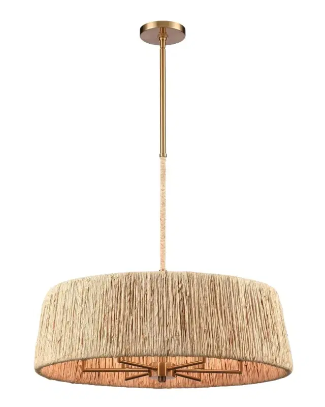 Arabela Lighting Cabana 26" 6-Light Chandelier