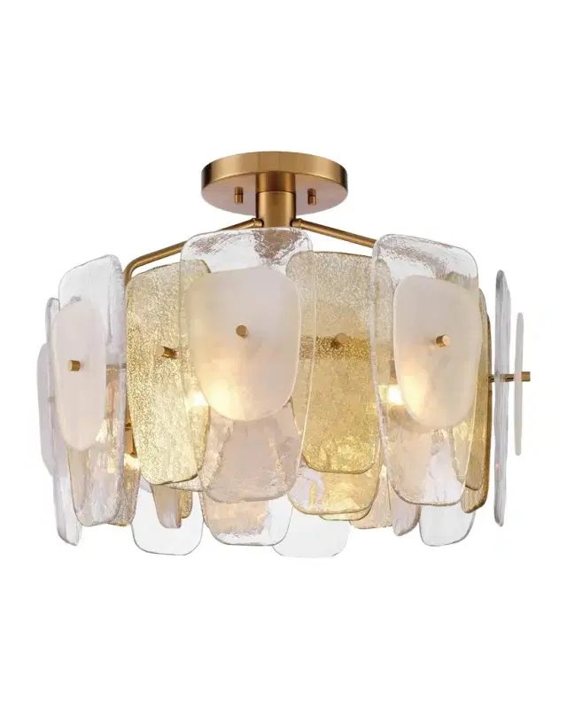 Arabela Lighting Strata 24" 6-Light Semi-Flush Mount