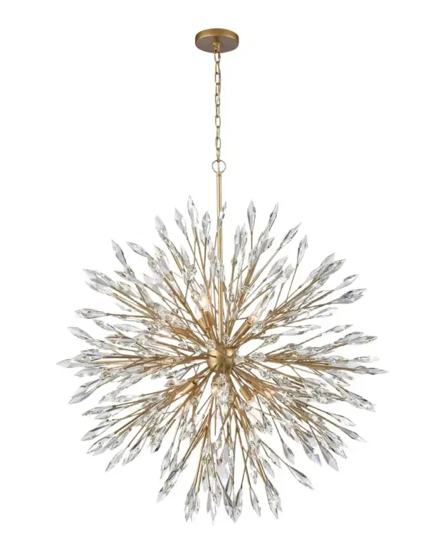 Arabela Lighting Crystal Fusion 42" 12-Light Chandelier