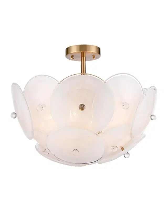 Arabela Lighting Tallulah 24" 6-Light Convertible Semi-Flush Mount