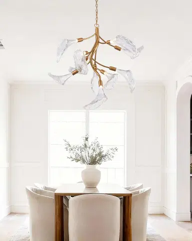 Arabela Lighting Calla 35" 10-Light LED Chandelier | Thumbnail 4