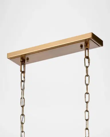 Arabela Lighting Strata 53" 6-Light Linear Chandelier | Thumbnail 3 Arabela Lighting Strata 53" 6-Light Linear Chandelier | Thumbnail 3