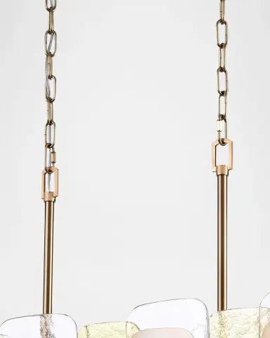 Arabela Lighting Strata 53" 6-Light Linear Chandelier | Thumbnail 5 Arabela Lighting Strata 53" 6-Light Linear Chandelier | Thumbnail 5