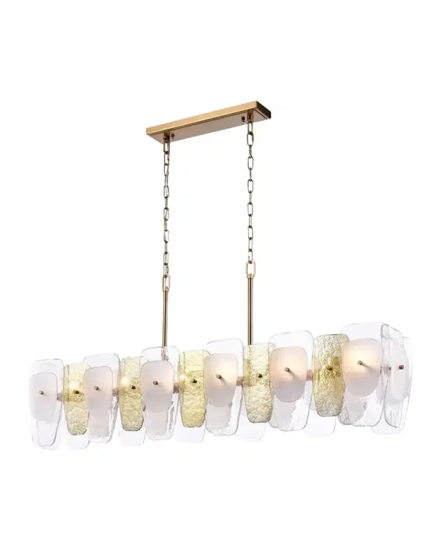 Arabela Lighting Strata 53" 6-Light Linear Chandelier