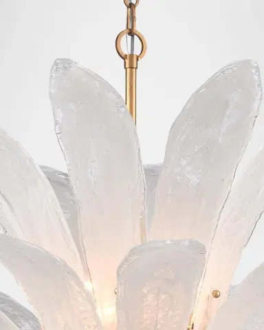 Arabela Lighting Fiore 39" 10-Light Pendant Chandelier | Thumbnail 9 Arabela Lighting Fiore 39" 10-Light Pendant Chandelier | Thumbnail 9