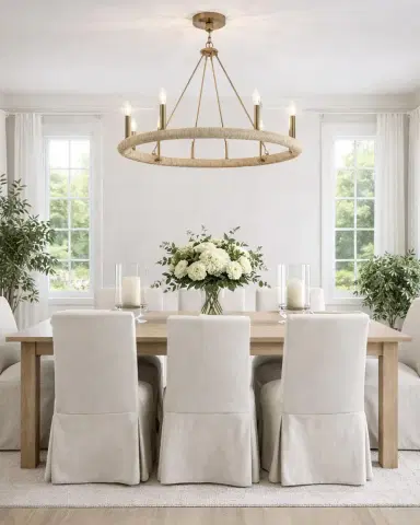 Arabela Lighting Cabana 38" 8-Light Chandelier | Thumbnail 9