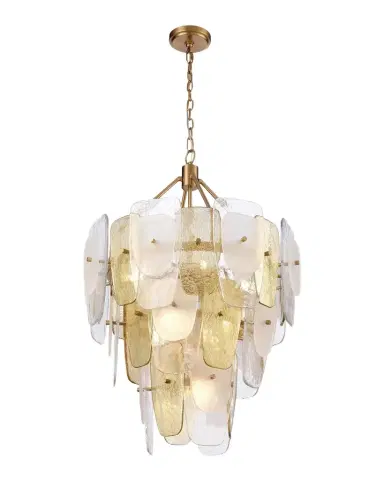Arabela Lighting Strata 36" 9-Light Chandelier | Thumbnail 1 Arabela Lighting Strata 36" 9-Light Chandelier | Thumbnail 1