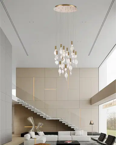 Arabela Lighting Aurora 24" 13-Light LED Chandelier | Thumbnail 2