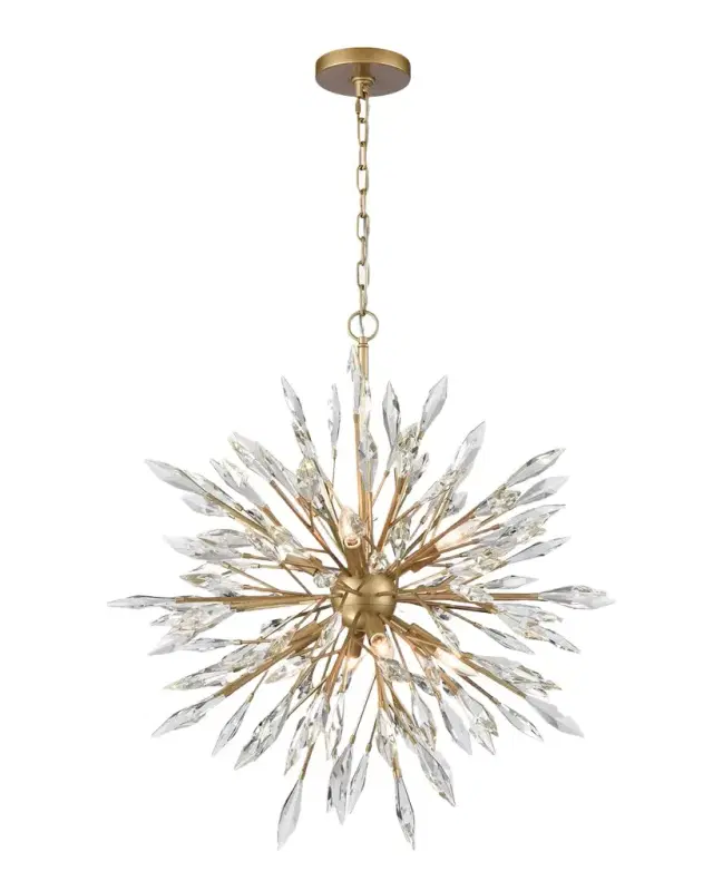 Arabela Lighting Crystal Fusion 30" 8-Light Chandelier
