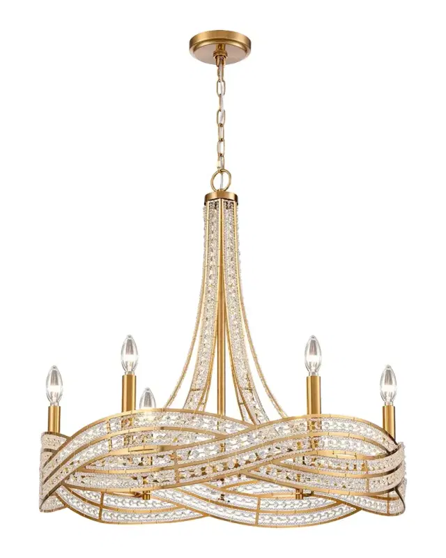 Arabela Lighting Anastasia 25" 6-Light Chandelier