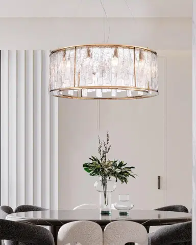 Arabela Lighting Boundaries 32" 12-Light Chandelier | Thumbnail 3 Arabela Lighting Boundaries 32" 12-Light Chandelier | Thumbnail 3