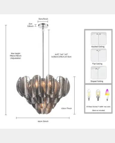 Arabela Lighting Chateau 26" 7-Light Chandelier | Thumbnail 11