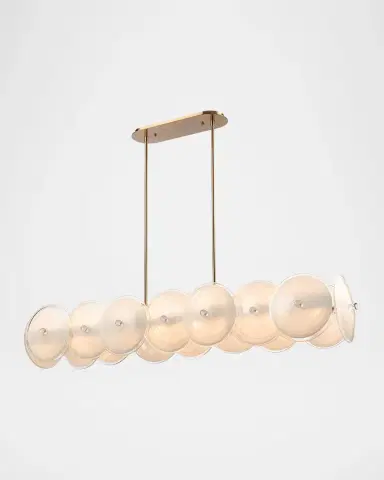 Arabela Lighting Tallulah 58" 8-Light Linear Chandelier | Thumbnail 2