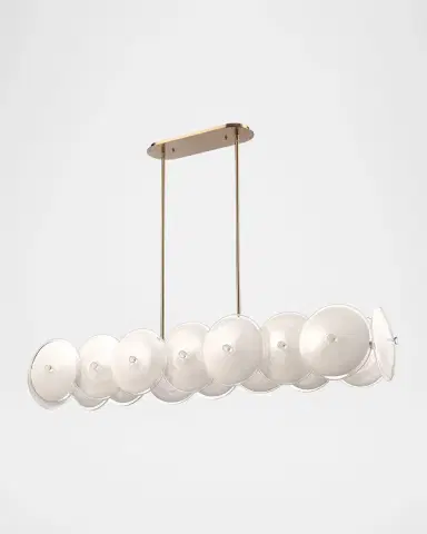 Arabela Lighting Tallulah 58" 8-Light Linear Chandelier | Thumbnail 3