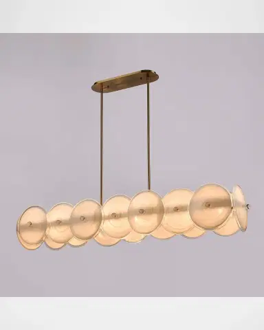 Arabela Lighting Tallulah 58" 8-Light Linear Chandelier | Thumbnail 4