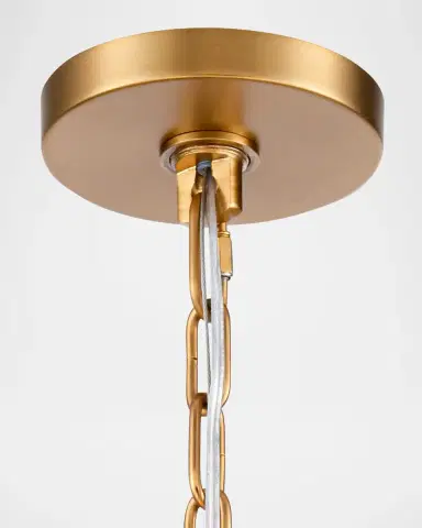 Arabela Lighting Icicles 24" 6-Light Chandelier | Thumbnail 2 Arabela Lighting Icicles 24" 6-Light Chandelier | Thumbnail 2