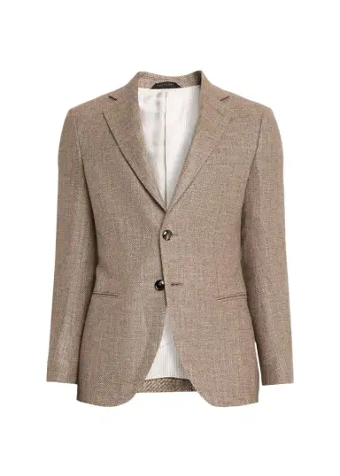 Giorgio Armani Men's George Wool & Silk Blazer | Thumbnail 1 Giorgio Armani Men's George Wool & Silk Blazer | Thumbnail 1