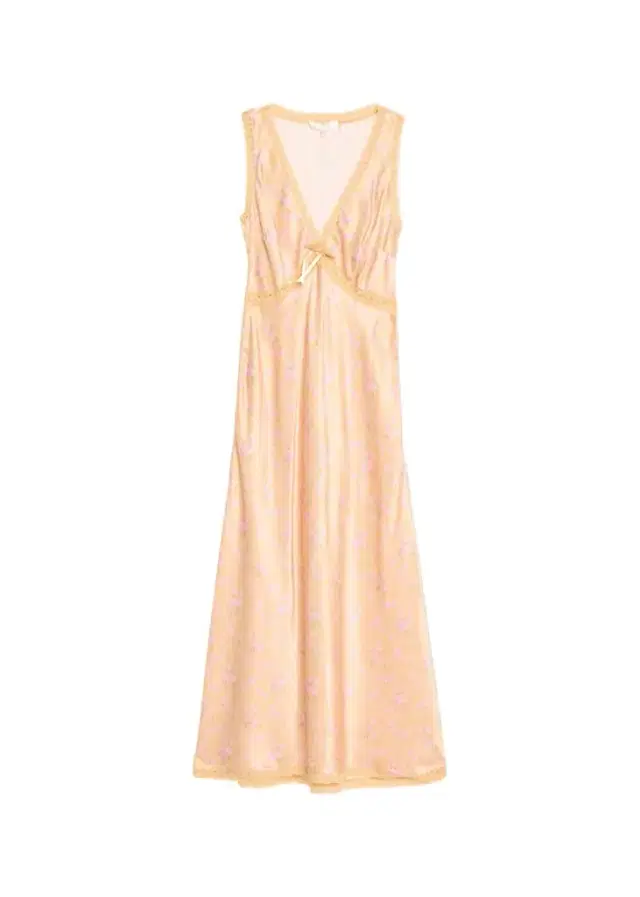 LoveShackFancy Nirelle Floral Satin Midi Dress