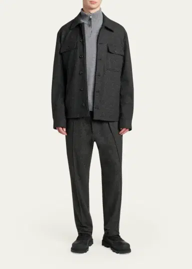 Moncler Grenoble Men's Cotton-Blend Jacket | Thumbnail 2