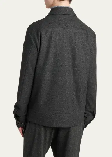 Moncler Grenoble Men's Cotton-Blend Jacket | Thumbnail 3