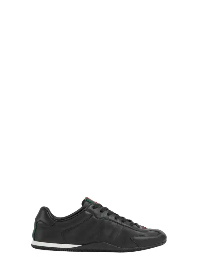 Gucci Men's Shift Leather Low-Top Sneakers