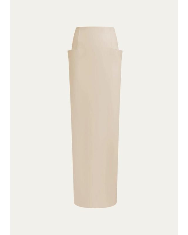 Alaïa Sculpted Column Maxi Skirt