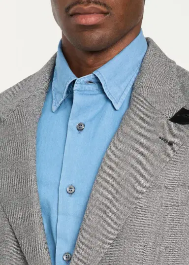 Brioni Men's Notch-Lapel Wool Blazer | Thumbnail 5 Brioni Men's Notch-Lapel Wool Blazer | Thumbnail 5