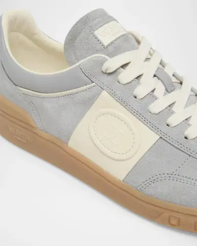 Valentino Garavani Colorblocked Suede Low-Top Sneakers | Thumbnail 6 Valentino Garavani Colorblocked Suede Low-Top Sneakers | Thumbnail 6