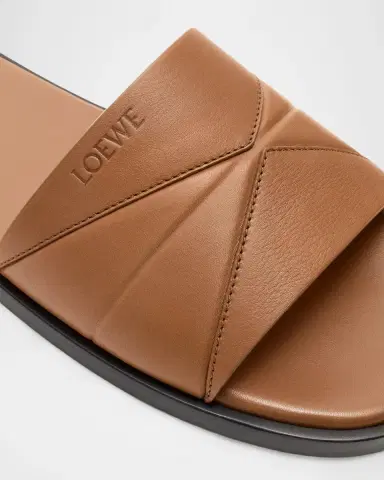 Loewe Men's Leather Slides | Thumbnail 5