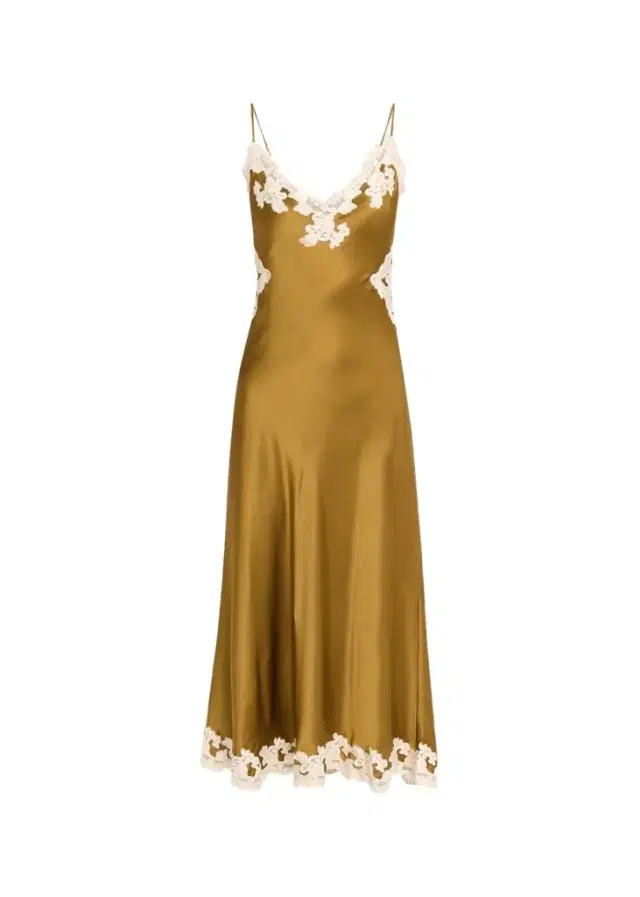Ronny Kobo Men's Lalita Stretch-Silk A-Line Midi Dress