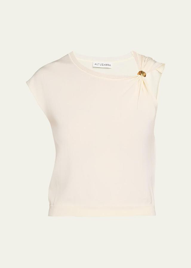 Altuzarra Rinaldi Knit Asymmetric Top