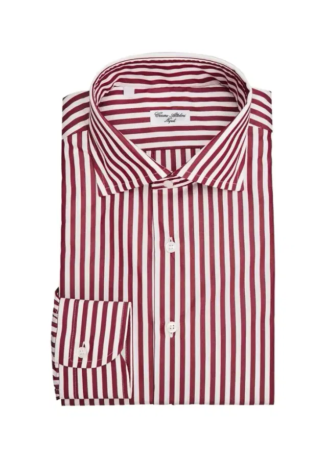 Cesare Attolini Striped Cotton Shirt
