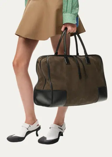 Loewe Amazona Large Leather Top Handle Bag | Thumbnail 2 Loewe Amazona Large Leather Top Handle Bag | Thumbnail 2