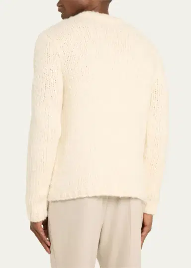 Gabriela Hearst Men's Lawrence Cashmere Sweater | Thumbnail 3 Gabriela Hearst Men's Lawrence Cashmere Sweater | Thumbnail 3