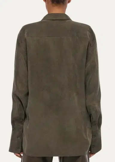 Helmut Lang High-Low Hem Draped Shirt | Thumbnail 3
