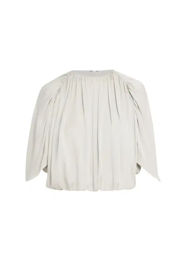 Vince Gathered Cape Bubble Top